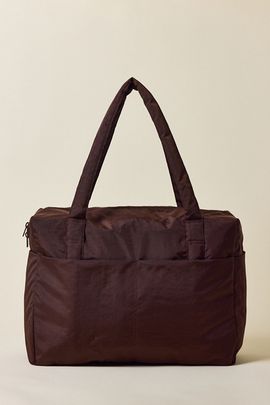 BAGGU BAGGU Cloud Carry-On Bag in Coffee, Women's at Urban Outfitters