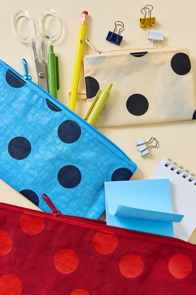 BAGGU BAGGU Flat Pouch Set in Polka Dot MIx, Women's at Urban Outfitters