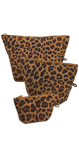 BAGGU BAGGU Go Pouch Set Leopard One