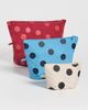 BAGGU BAGGU Go Pouch Set Polka Dot Mix One - 2