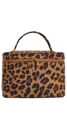 BAGGU BAGGU Large Cosmetic Case Leopard One