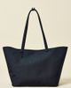 BAGGU BAGGU Large Nylon Reverse Tote Bag in Black Mix, Women's at Urban Outfitters - 2