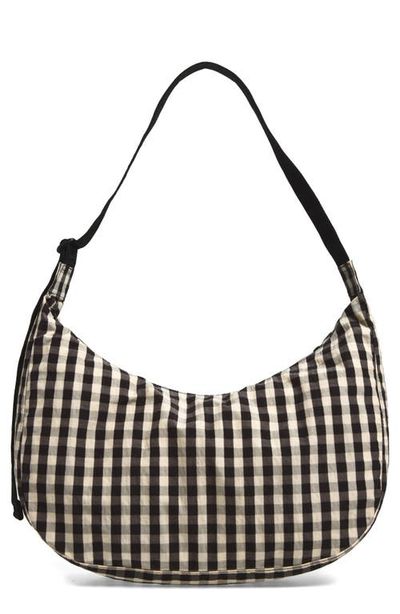 Baggu Baggu Large Recycled Nylon Crescent Crossbody Bag