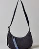 BAGGU BAGGU Medium Denim Crescent Bag in Washed Black Denim, Women's at Urban Outfitters - 2