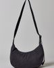 BAGGU BAGGU Medium Denim Crescent Bag in Washed Black Denim, Women's at Urban Outfitters - 4