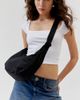BAGGU BAGGU Medium Nylon Crescent Bag in Black, Women's at Urban Outfitters - 1