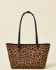 BAGGU BAGGU Medium Nylon Reverse Tote Bag in Leopard Mix, Women's at Urban Outfitters - 1