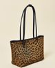 BAGGU BAGGU Medium Nylon Reverse Tote Bag in Leopard Mix, Women's at Urban Outfitters - 2