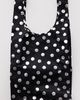 BAGGU BAGGU Metallic Big Baggu Reusable Tote Bag in Silver Metallic Polka Dot at Urban Outfitters - 1