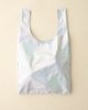 BAGGU BAGGU Metallic Standard Baggu Reusable Tote Bag in Moonstone at Urban Outfitters - 1