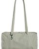 BAGGU BAGGU Nylon Bowler Bag Sage Stripe One - 1