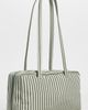 BAGGU BAGGU Nylon Bowler Bag Sage Stripe One - 4
