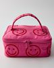 BAGGU BAGGU Small Cosmetic Case in Azalea Pink Happy at Urban Outfitters - 1