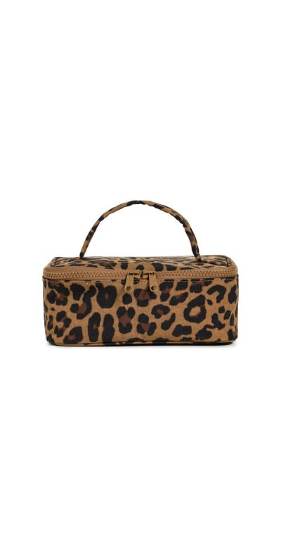 BAGGU BAGGU Small Cosmetic Case Leopard One