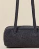 BAGGU BAGGU Small Denim Bowler Bag in Washed Black Denim, Women's at Urban Outfitters - 3
