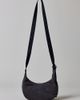 BAGGU BAGGU Small Denim Crescent Bag in Washed Black Denim, Women's at Urban Outfitters - 3