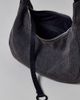 BAGGU BAGGU Small Denim Crescent Bag in Washed Black Denim, Women's at Urban Outfitters - 4