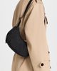 BAGGU BAGGU Small Nylon Crescent Bag Black One - 3