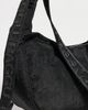 BAGGU BAGGU Small Nylon Crescent Bag Black One - 5
