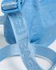 BAGGU BAGGU Small Nylon Crescent Shoulder Bag Piscine One - 5