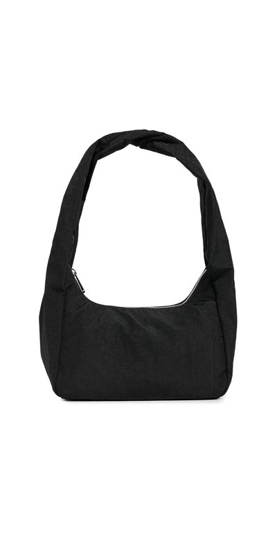 BAGGU BAGGU Small Nylon Meringue Bag Black One