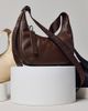 BAGGU BAGGU Small Recycled Leather Crescent Bag in Black, Women's at Urban Outfitters - 5