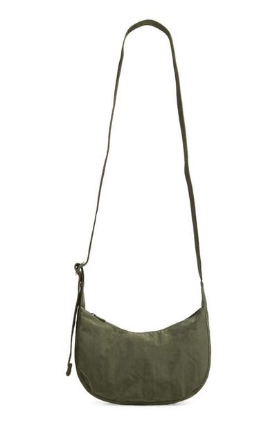 Baggu Baggu Small Recycled Nylon Crescent Crossbody Bag