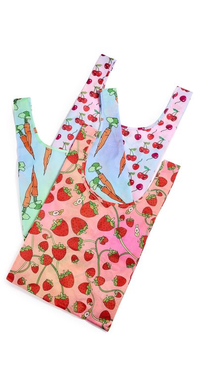 BAGGU BAGGU Standard Baggu Set of 3 Carrots & Berries One