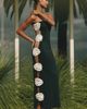 Bahia Maria Hoja Rota Strapless Cutout Maxi Dress - 1