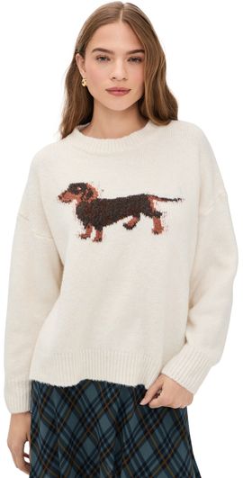 Bailey Rose Bailey Rose Dog Sweater Cream
