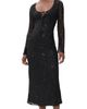 Bailey Rose Bailey Rose Lace Maxi Dress Black - 1