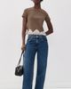 Bailey Rose Bailey Rose Lace Trim Tee Dk Olive - 5