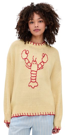Bailey Rose Bailey Rose Lobster Sweater Butter