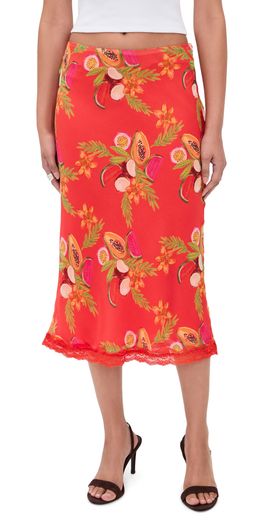 Bailey Rose Bailey Rose Papaya Skirt Papaya