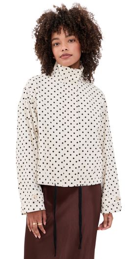 Bailey Rose Bailey Rose Polka Dot Jacket Cream