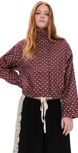 Bailey Rose Bailey Rose Polka Dot Jacket Hot Chocolate
