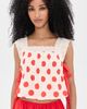 Bailey Rose Bailey Rose Polka Dot Top Poppy Red - 2