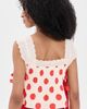 Bailey Rose Bailey Rose Polka Dot Top Poppy Red - 3