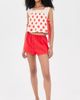 Bailey Rose Bailey Rose Polka Dot Top Poppy Red - 5