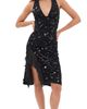 Bailey Rose Bailey Rose Sequin Midi Dress Black - 1