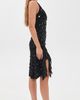Bailey Rose Bailey Rose Sequin Midi Dress Black - 4