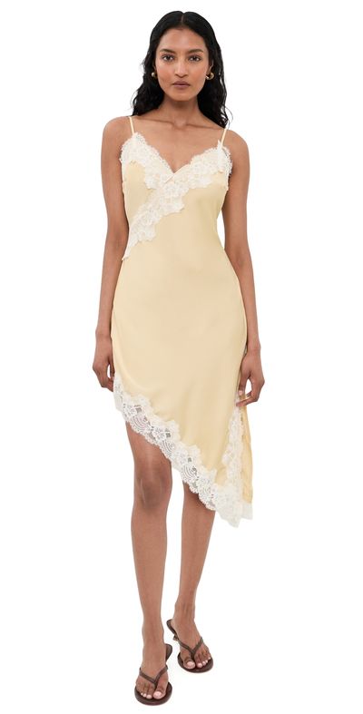 Bailey Rose Bailey Rose Yellow Midi Dress Butter