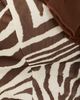 Bailey Rose Bailey Rose Zebra Blouse Cream/Brown - 6