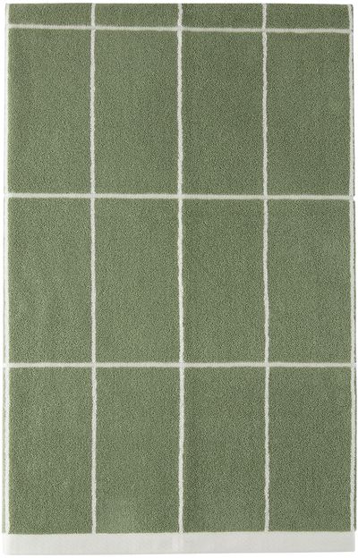 Baina Baina Green & White Bethell Bath Towel