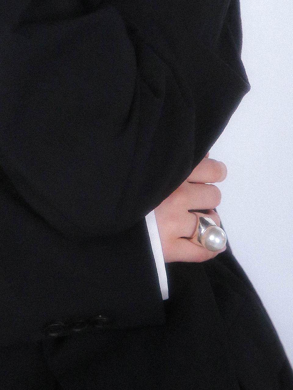 Baked Alaska 18mm Faux Pearl Ring