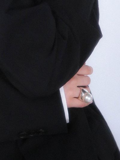 Baked Alaska 18mm Faux Pearl Ring