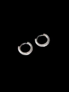 Baked Alaska Sparkling Huggie-hoop Earrings