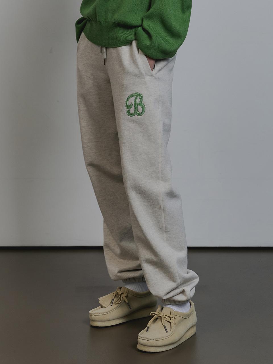 BAKKEN Bakken B Symbol Jogger Sweat Pants BK9989_light br