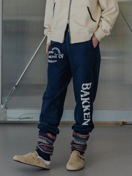 BAKKEN Bakken I.M.Excitement Jogger Sweat Pants BK9987_Na