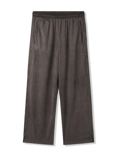BAKKEN Bakken Piping Color Match Corduroy Pants BK8932_Br